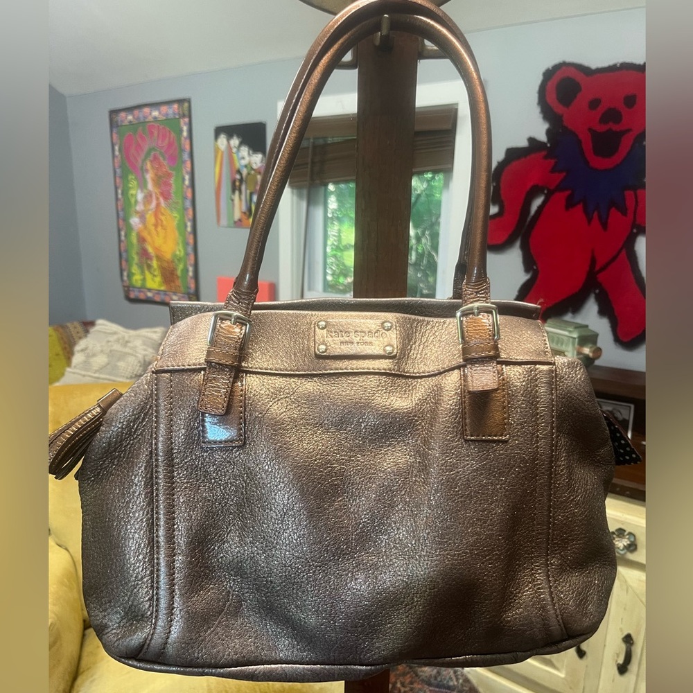 Kate Spade Cheltenham Bronze Satchel